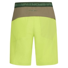 La Sportiva Wanderhose Guard Short (elastischer Bund mit Kordelzug) kurz limegelb Herren